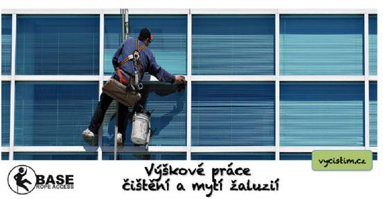 Výškové čištění obkladů